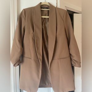 Tan blazer